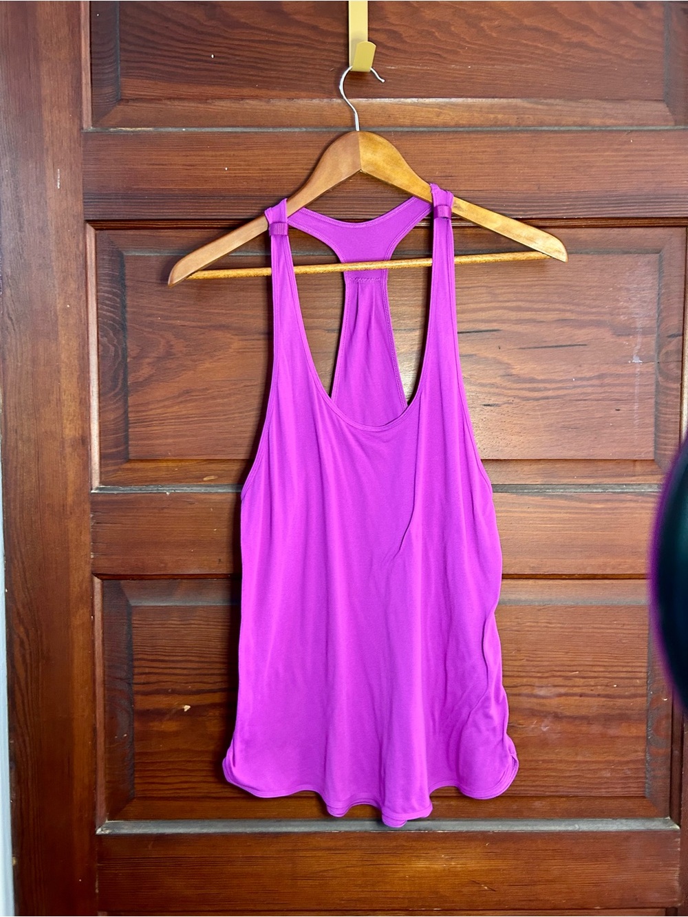 lululemon athletica Women's Magenta Racerback Tank Top Built-In Bra Strap Holder - Picture 4 of 8